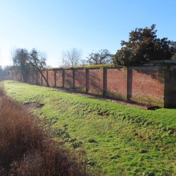Walled garden exterior